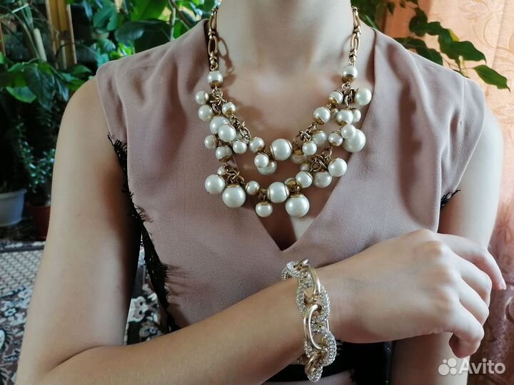 Baublebar Браслет цепь в кристаллах