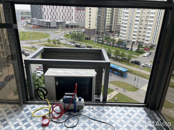 Монтаж установка кондиционеров