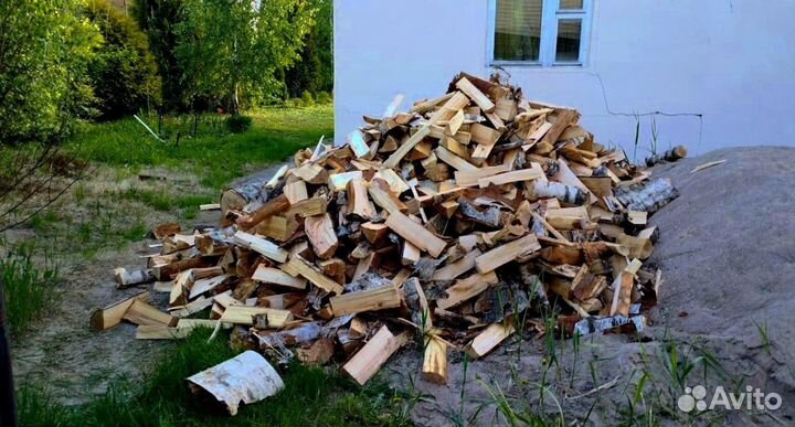 Дрова колотые Осина