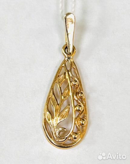 Золотая подвеска