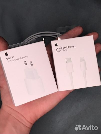 Зарядка на iPhone 20w оригинал / премиум