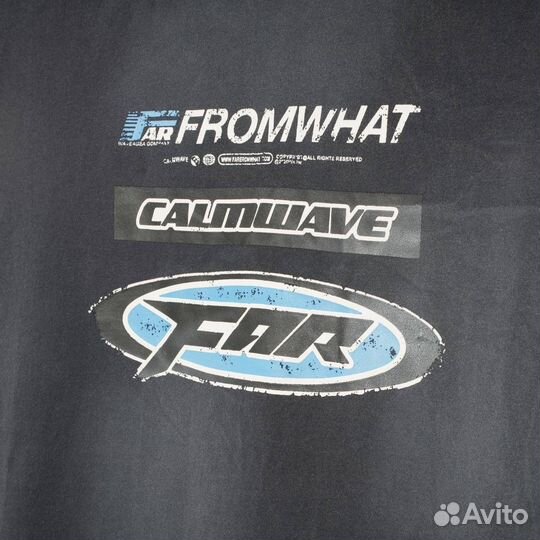 Футболка FAR серая
