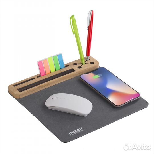 Настольная подставка с беспроводной зарядкой