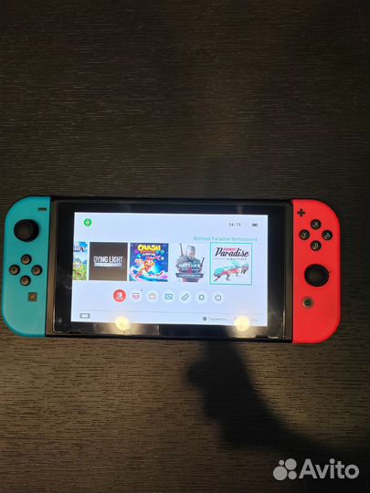 Nintendo switch rev 2 прошитая 128Gb