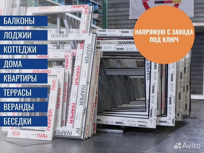 Окна для террас и беседок, с монтажои и без, новые