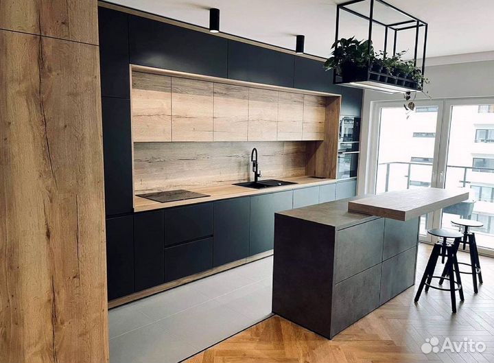 Кухня на заказ с островом