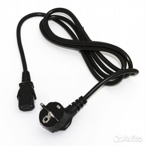 Кабель питания компьютера 3x0.75х1,8м. Hyperline P