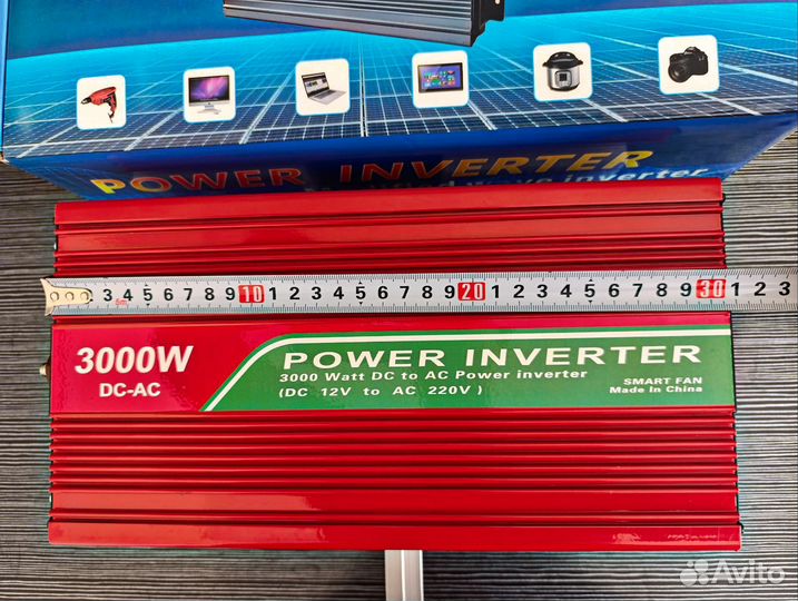 Преобразователь напряжения 12 220 инвертор 3000w