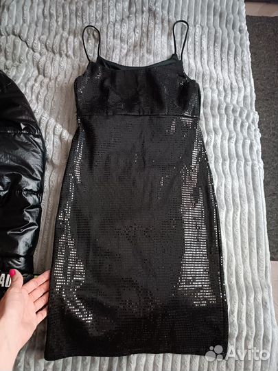 Женские вещи пакетом 40-42 xs/s (пуховик, худи и)