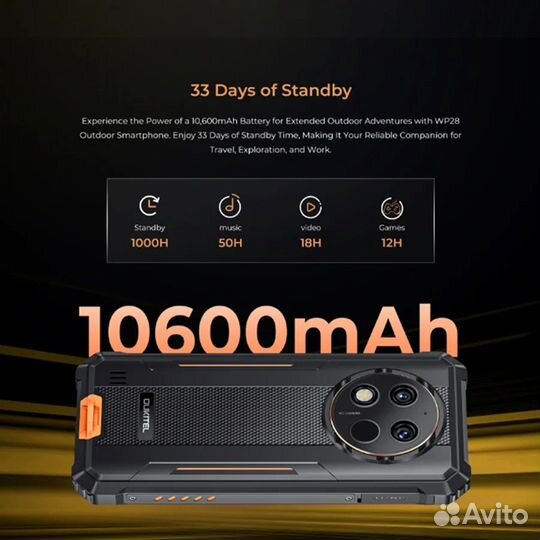 OUKITEL WP28, 8/256 ГБ