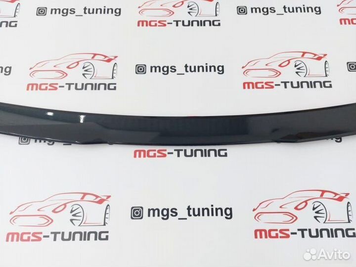 Спойлер на BMW 4 series G22 M4 CS style черный