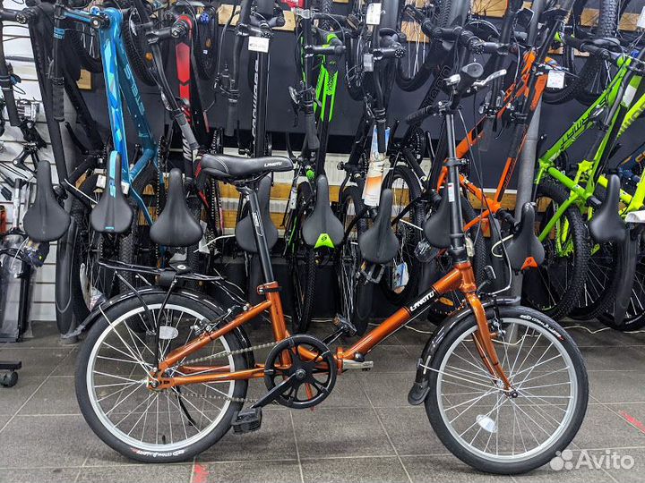 Велосипед складной, легкий, алюминиевый