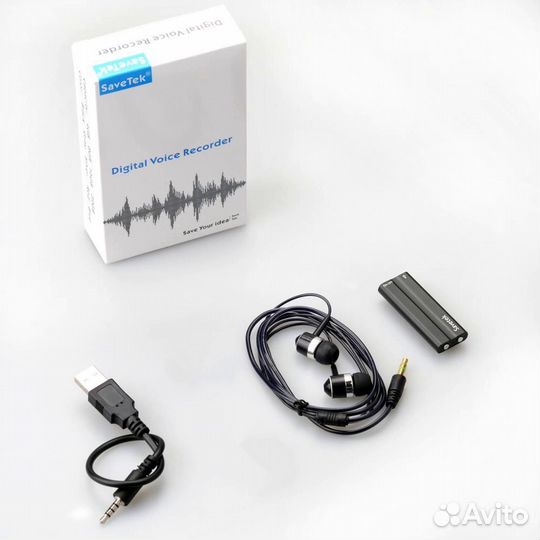 Микро диктофон, аудио плеер Savetek