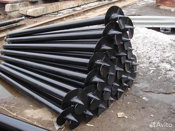 Винтовые сваи под ключ