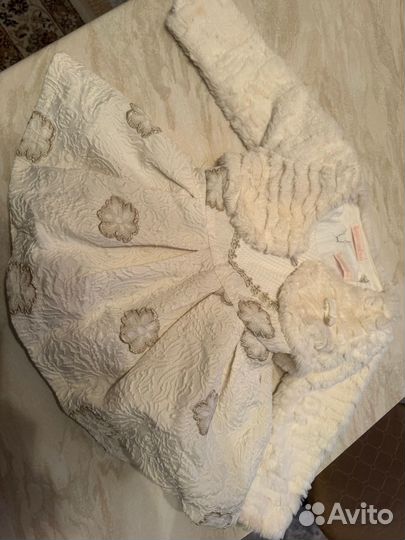 Платье с шубкой