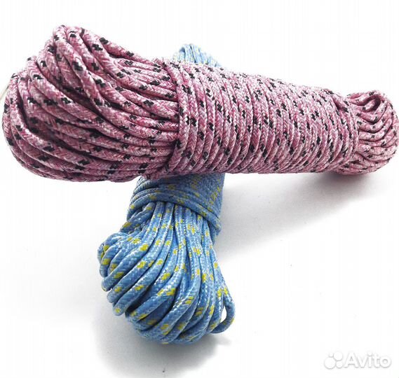 Шнур цветной д. 5мм, длина 30м