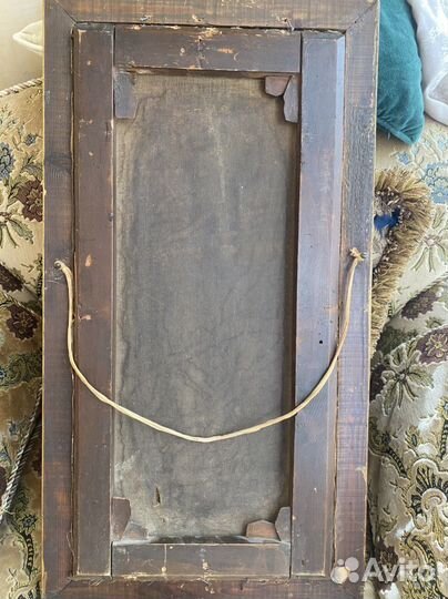 Старинная картина маслом