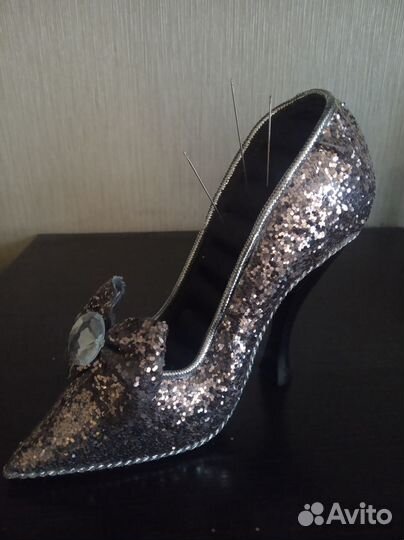 Игольница туфелька