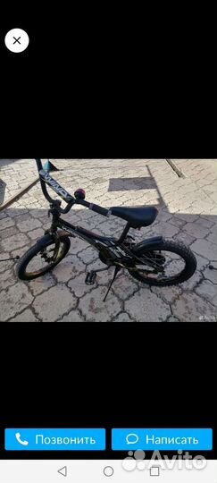 Детский велосипед бу 16