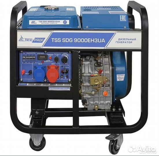 Дизель генератор TSS SDG 9000EH3UA