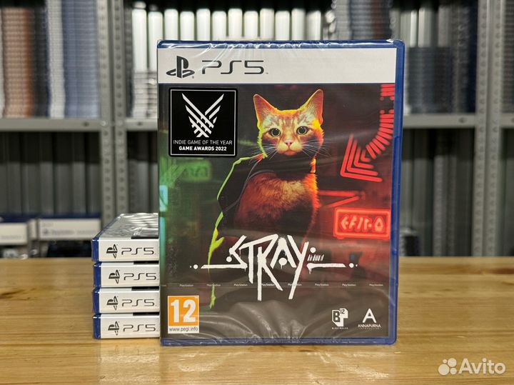 Диск Stray PS5 (Новый, Русская версия)