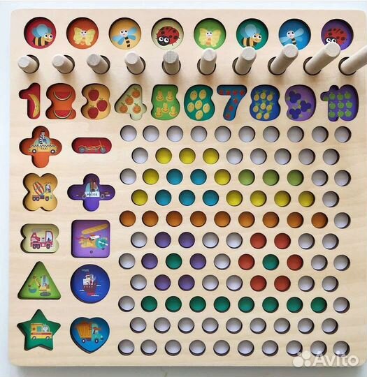 Новая развивающая игра мозаика