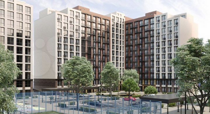 2-к. квартира, 58 м², 4/10 эт.