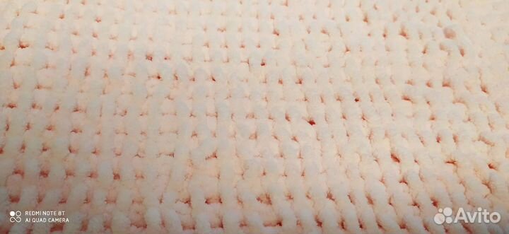 Плед детский плюшевый ручной работы