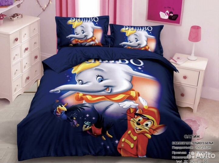 Постельное белье в детскую кроватку