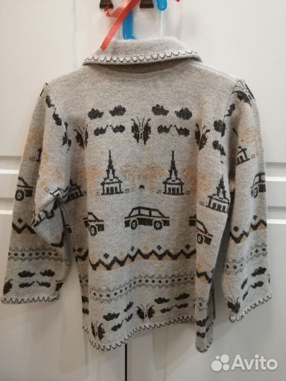 Тёплая кофта 5-6 лет