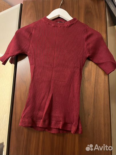 Кофта Bershka бордовая, р.М (44/46)