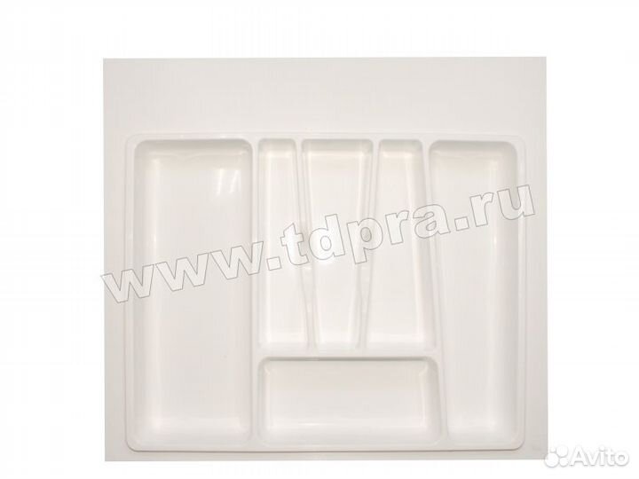 Лоток 540*490 мм для столовых приборов белый