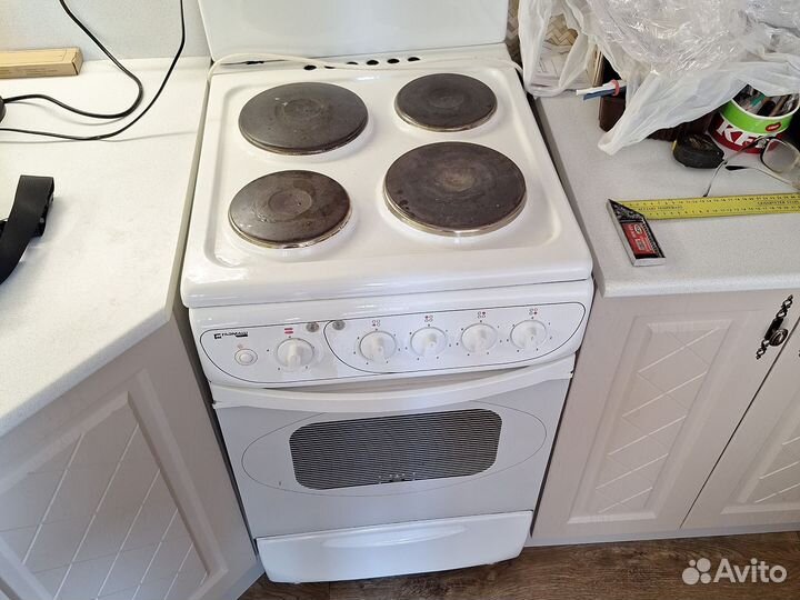 Электроплита с духовкой бу