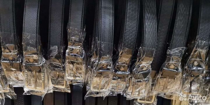 Ремни мужские экокожа в ассоортименте