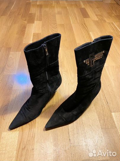 Зимние сапоги с мехом