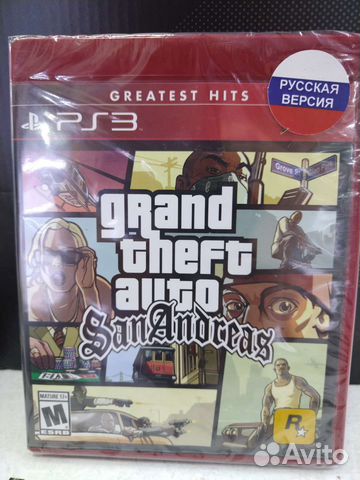 Gta san andreas ps3 новая купить в Москве | Электроника | Авито