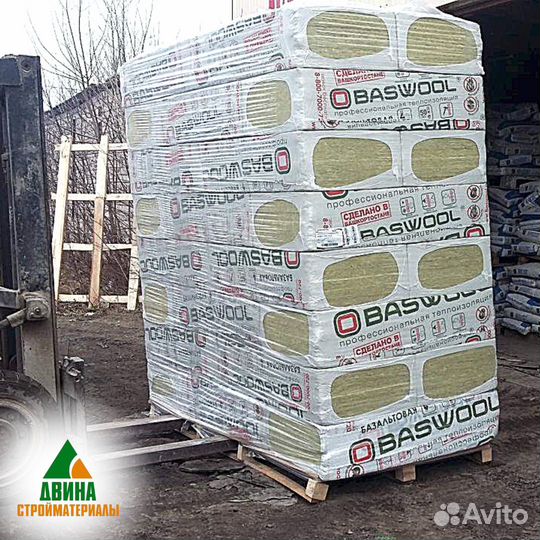 Базальтовый утеплитель baswool Стандарт-60