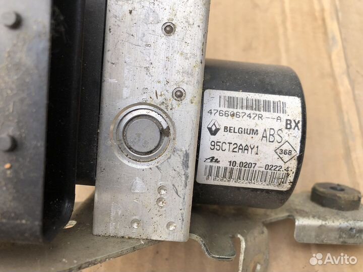 Блок Abs Renault Megane 3 насос