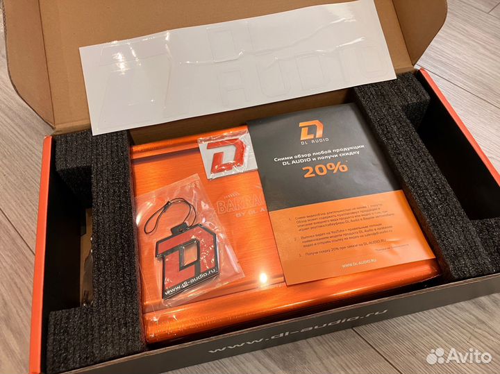 Усилитель DL Audio Barracuda 4.100 V.2 + провода