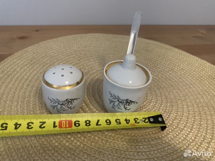 Солонка, перечница, соусник СССР