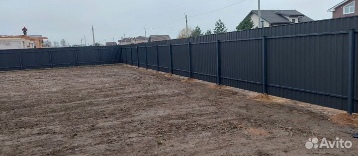 Установка Забора/ Навеса/Ворот/Калиток/Под Ключ