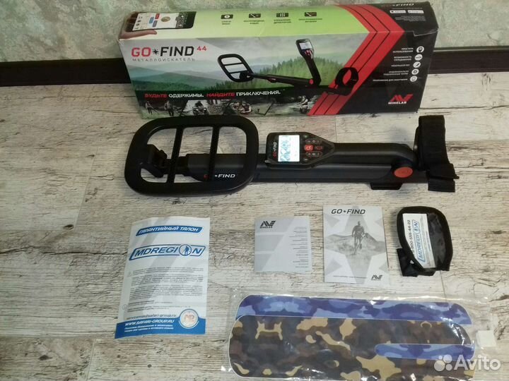Металлоискатель minelab go find 44