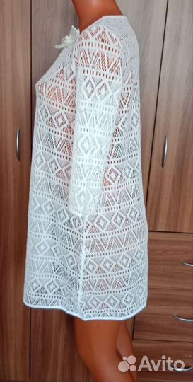 Ажурное платье- туника 42-44 размера