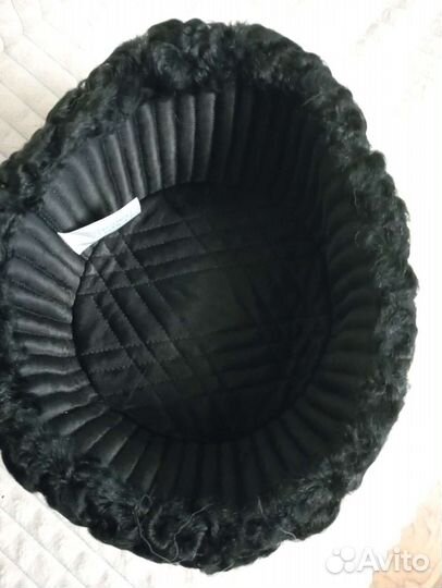 Меховой воротник и шапка