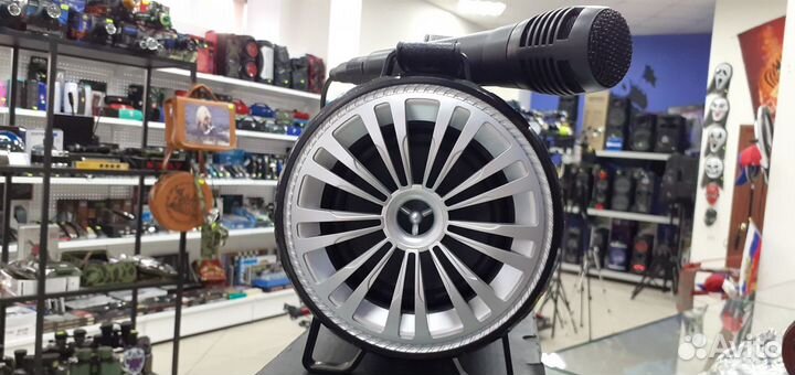 Колонка Kimiso +Караоке +Фонарь + Аккумулятор