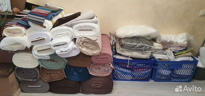 Шторы и ткань в наличии и на заказ