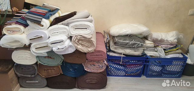 Шторы и ткань в наличии и на заказ