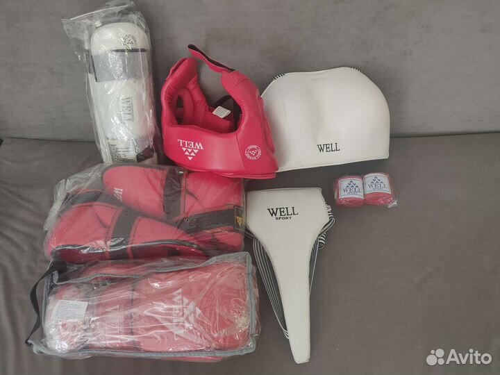 Защита для бокса кикбоксинга на подростка