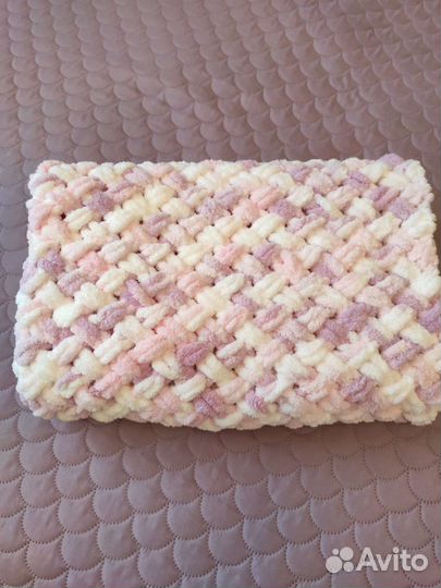 Плед детский плюшевый