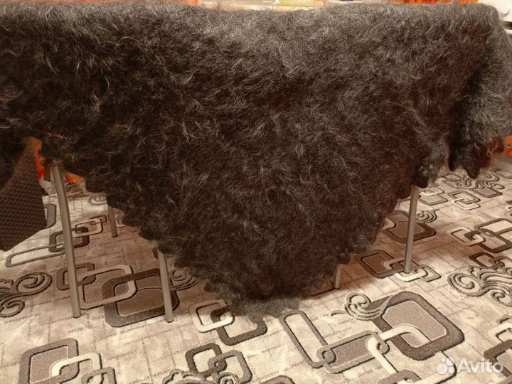 Шаль пуховая ручная работа